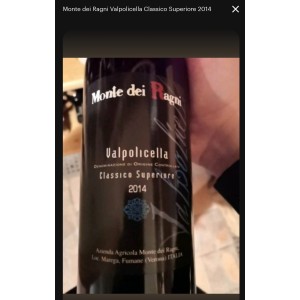 Monte dei Ragni Valpolicella, Classico Superiore 2014