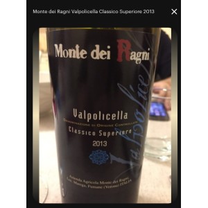 Monte dei Ragni Valpolicella, Classico Superiore 2013