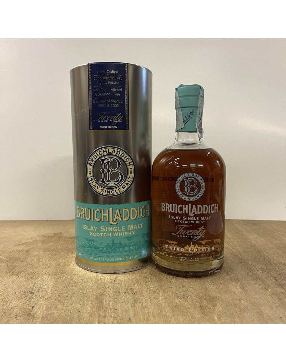 Single Malt 3rd Edition 20YO, Islay, Bruichladdich, 1000