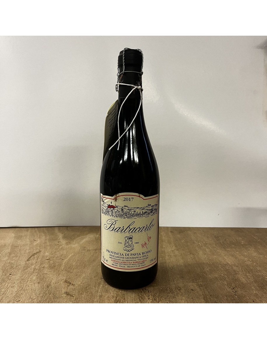 Lino Maga (Agricola), Barbacarlo Pavia Rosso, Oltrepo Pavese, Lino Maga (Agricola), 2017