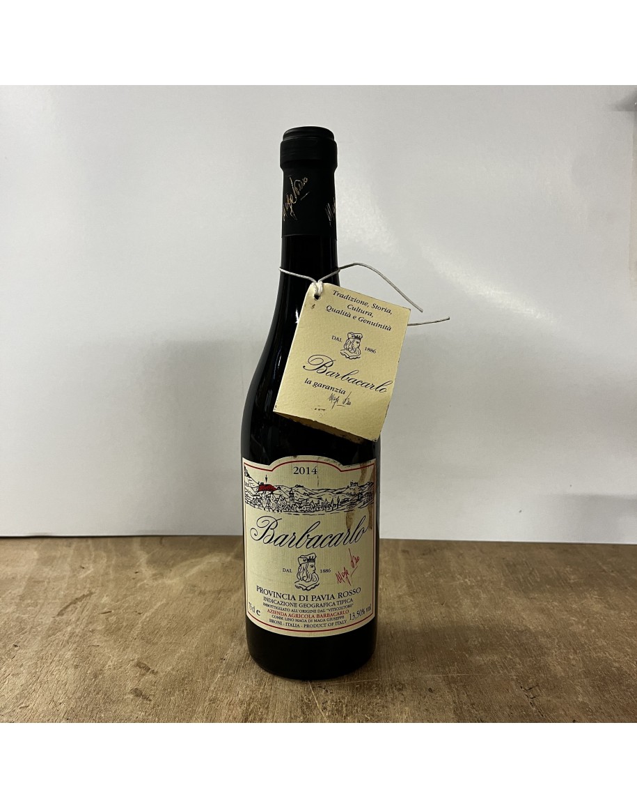 Lino Maga (Agricola), Barbacarlo Pavia Rosso, Oltrepo Pavese, Lino Maga (Agricola), 2014