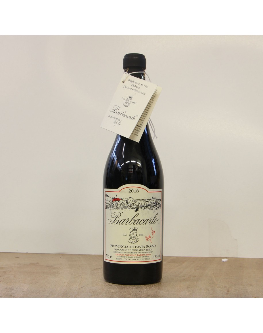 Montebuono Rosso, Provincia di Pavia IGT, Barbacarlo Lino Maga, 2018