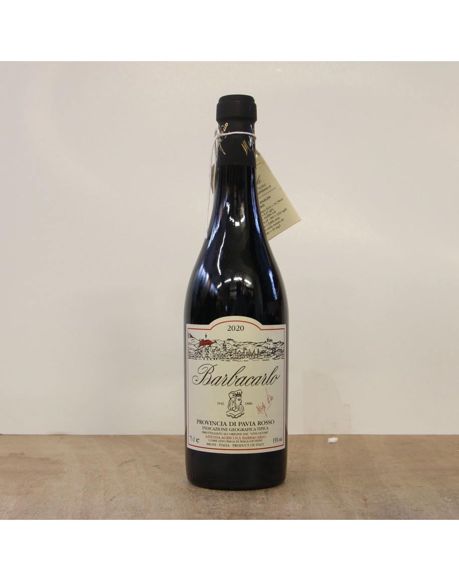 Lino Maga (Agricola), Barbacarlo Pavia Rosso, Oltrepo Pavese, Lino Maga (Agricola), 2020