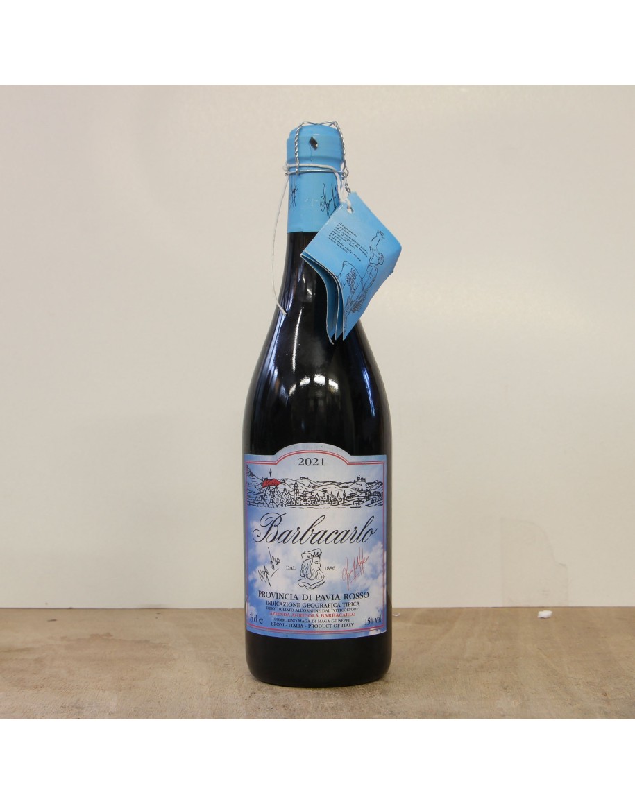 Lino Maga (Agricola), Barbacarlo Pavia Rosso, Oltrepo Pavese, Lino Maga (Agricola), 2021