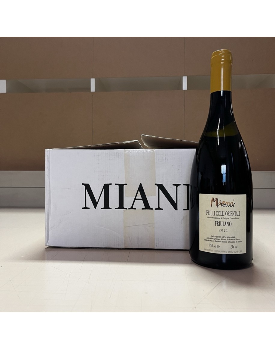 Friulano, Friuli Colli Orientali, Miani, 2021, confezione da 6