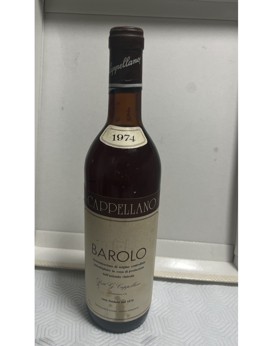 Cappellano Barolo 1974