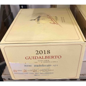 Guidalberto, Tenuta San Guido, Toscana, Tenuta San Guido, 2018, confezione da 6
