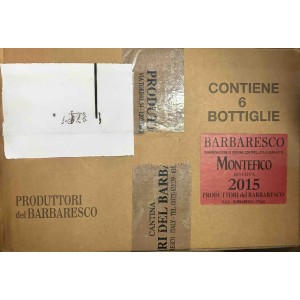 Barbaresco, Montefico Riserva, Produttori del Barbaresco, 2015, confezione da 6