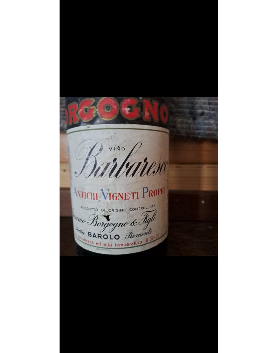 Barbaresco Borgogno Borgogno  1961