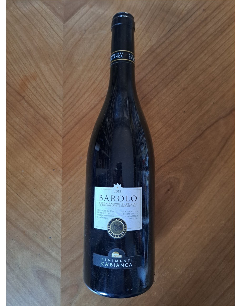 Barolo Tenimenti Ca' Bianca 2013 | Vendita Vini Pregiati