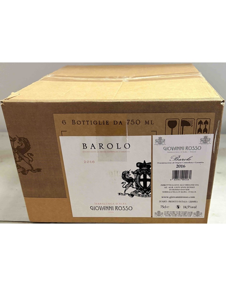 Barolo, Giovanni Rosso, 2016