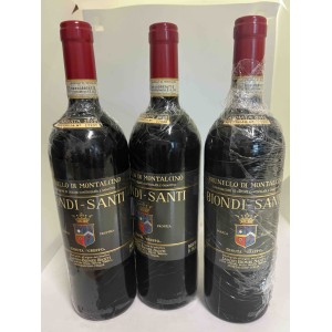 Brunello di Montalcino, Biondi-Santi, 2012, confezione da 3