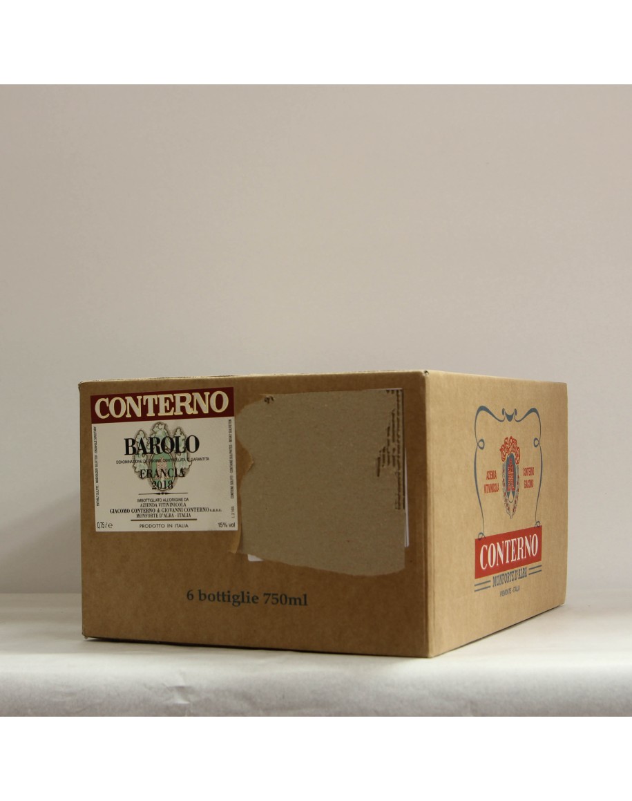 Barolo, Francia, Giacomo Conterno, 2018, confezione da 6 bottiglie