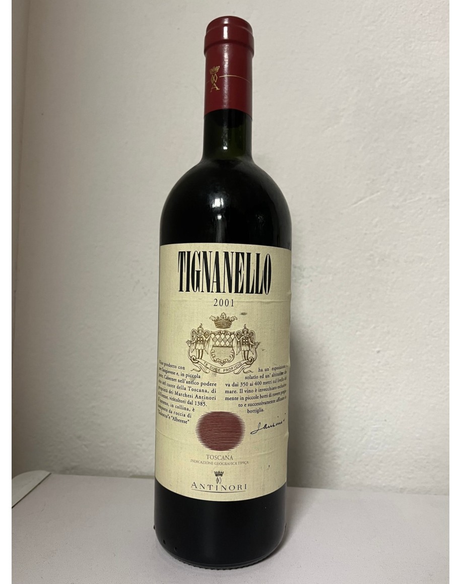 Tignanello Antinori 2001 | Rosso Toscano Pregiato