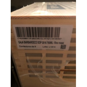 Barbaresco Gaja 2016 Cassa da 6 | E-commerce Hellobacco