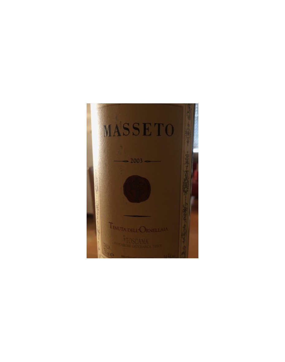 Masseto 2003 - Tenuta dell'Ornellaia | Vini Pregiati Hellobacco