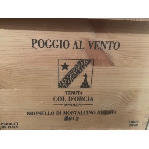 Brunello di Montalcino Poggio Vento Riserva 2012 Col d'Orcia