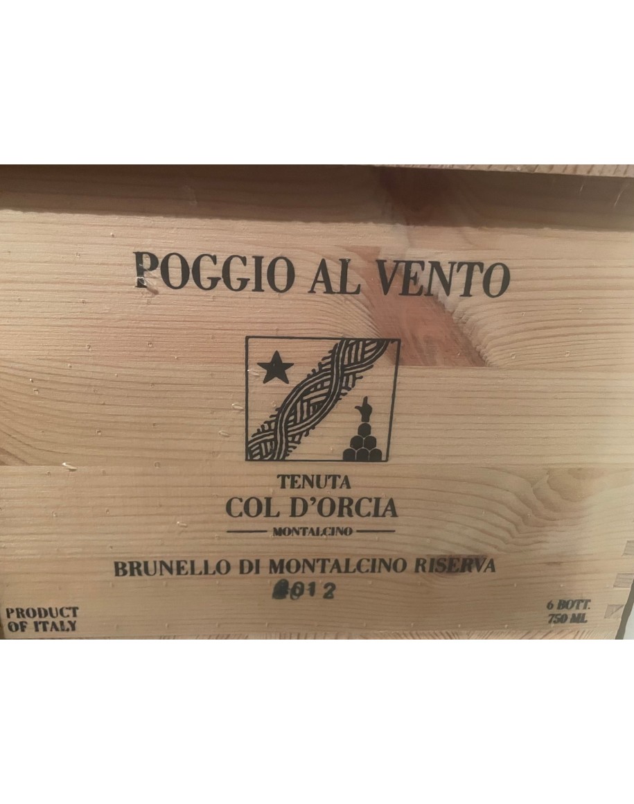 Brunello di Montalcino Poggio Vento Riserva 2012 Col d'Orcia