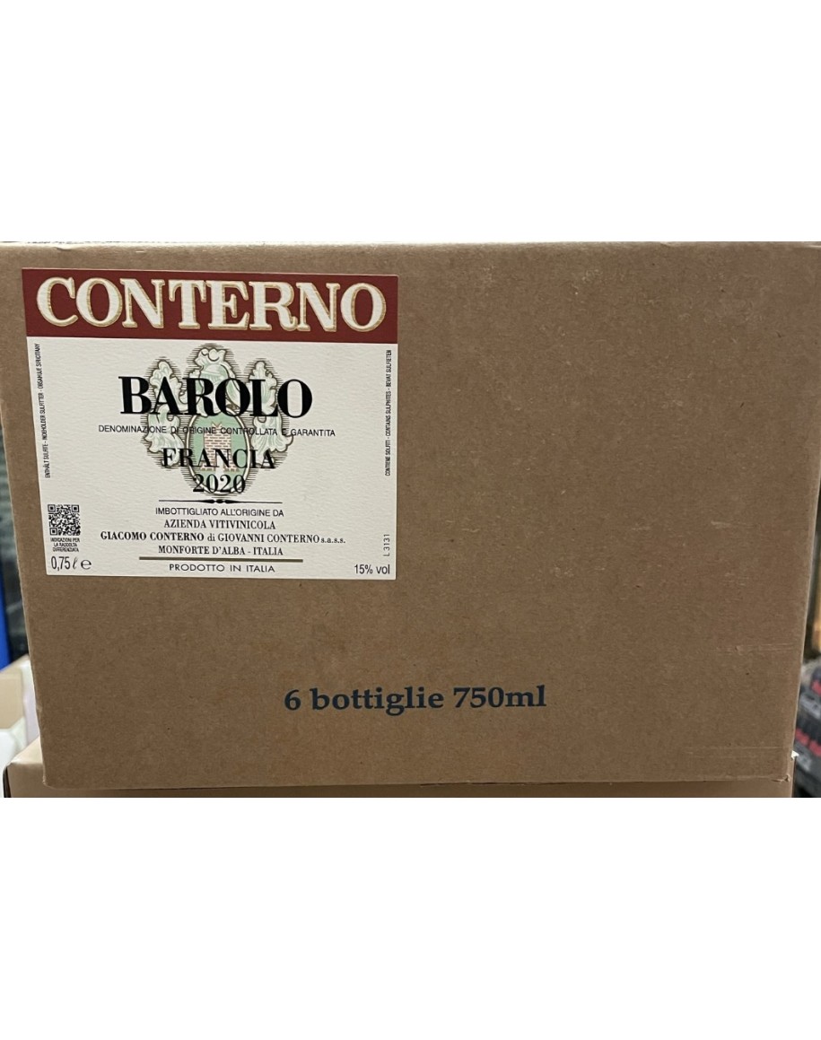 Barolo Francia Giacomo Conterno 2020 | Cassa da 6 Bottiglie